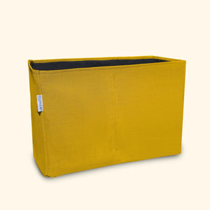 Jardinière en géotextile respirant premium - Bourgeon - L. 50cm x H. 35cm x l. 30cm - 50 litres - Jaune